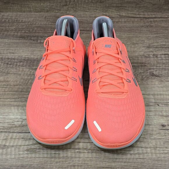 Nike Free RN 2018 Women's Sz 10.5 Crimson Pulse Gray Running Shoes (942837-800) - Picture 2 of 9